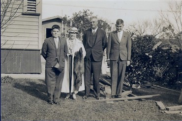 Hugh, Agnes, Wilfred and Georffrey Clark