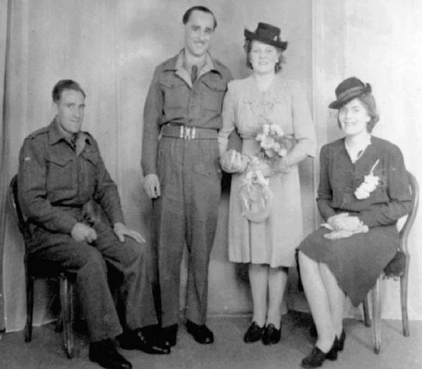 Marriage Allan and Elsie Burton