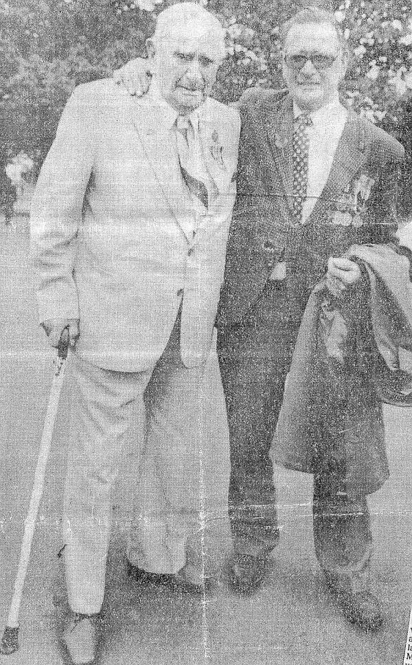Father and son - James Barnard