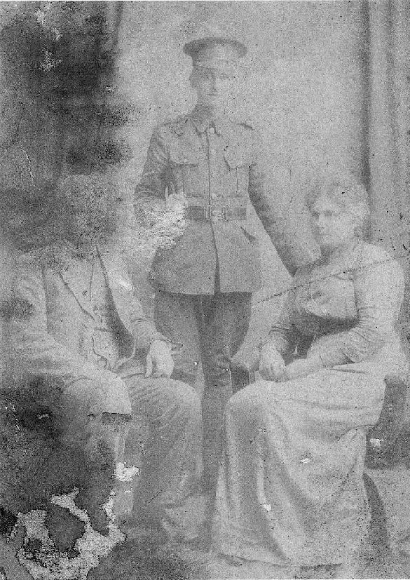 Monty and his parents Henry and Helena Barnard