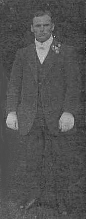 Cecil Guilford, groomsman for sister Emma Harriet at Tarata