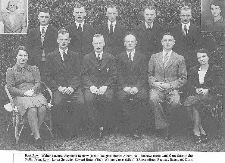 Photo taken at time of Gert's funeral