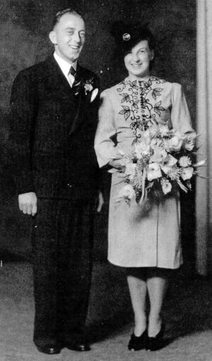 Marriage of Archie and Maxine Cone