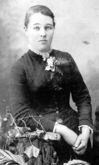 This is believed to be Agnes Emma Palmer
