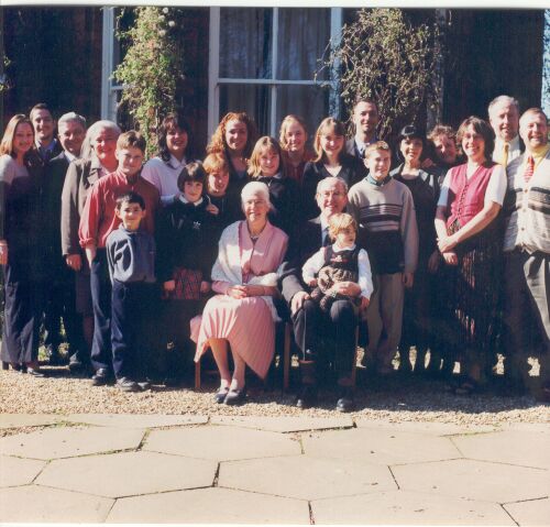 Goldern Wedding celebrations with the family in 1999