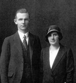 Marriage of Alex and Agnes Davie