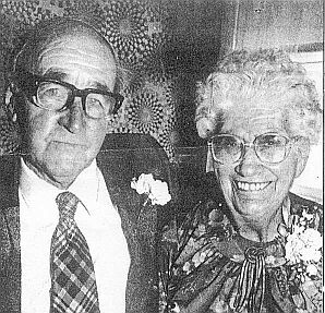 Bert and Gwen Davie married 60 years 1992
