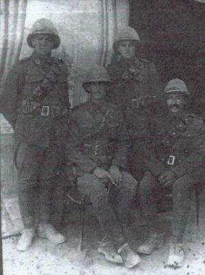 Standing= Jim, Alfred; Front - Eric and Tom(uncle of the other three)