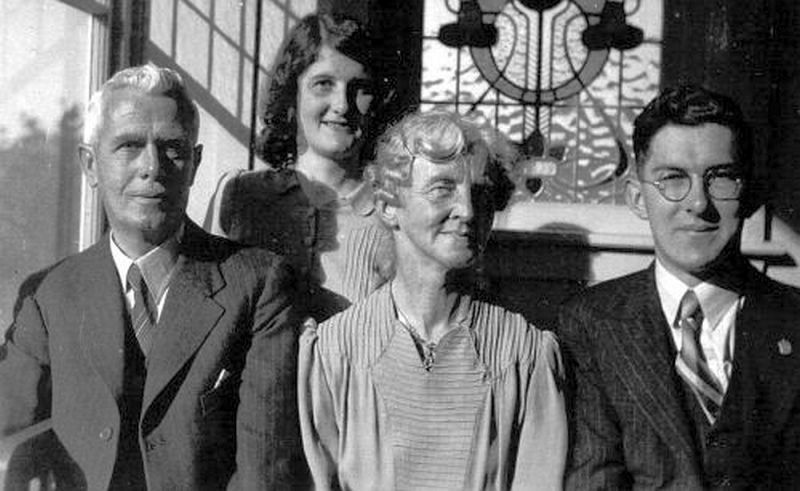Cree family - Albert, Carol, Isabel and Kenneth