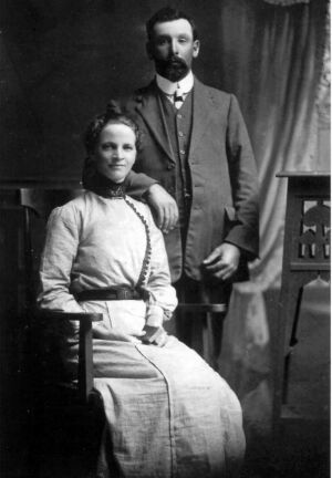 Marriage portrait: Kate and Bob Davie
