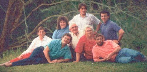 Kate and Sam Scott with their family