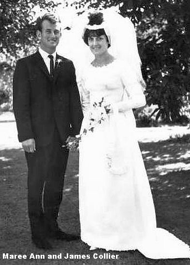 Maree and James Collier - Marriage 1965