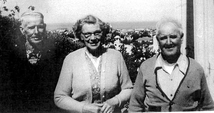 William Harper with brother Charles and wife Mary